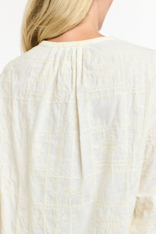 365 DAYS | Meredith Stitch Top - Cream