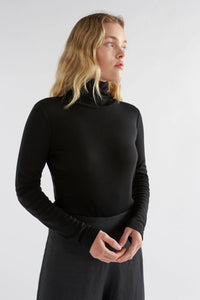 ELK | Merino Long Sleeve Skivvy - Black