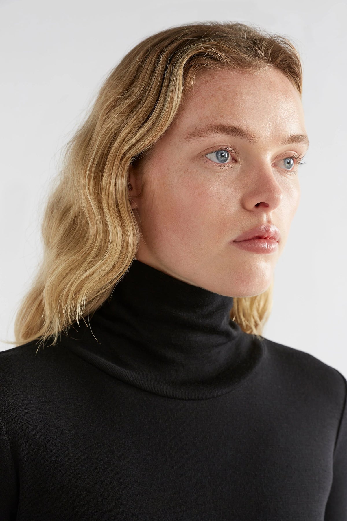 ELK | Merino Long Sleeve Skivvy - Black
