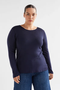 ELK | Merino Long Sleeve Top - Bright Navy