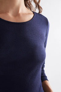 ELK | Merino Long Sleeve Top - Bright Navy