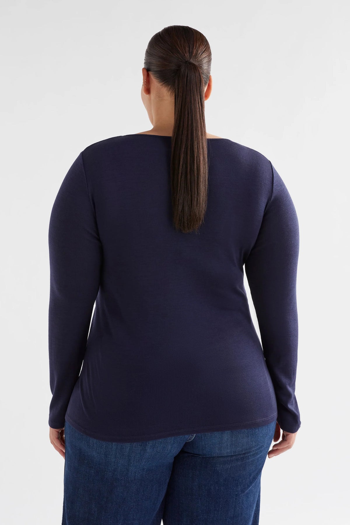 ELK | Merino Long Sleeve Top - Bright Navy