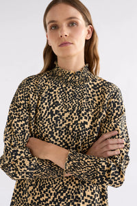 ELK | Veda Dress - Beige Sinda Print