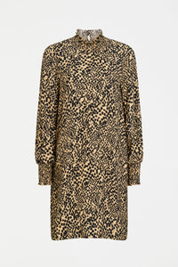 ELK | Veda Dress - Beige Sinda Print