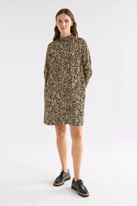ELK | Veda Dress - Beige Sinda Print