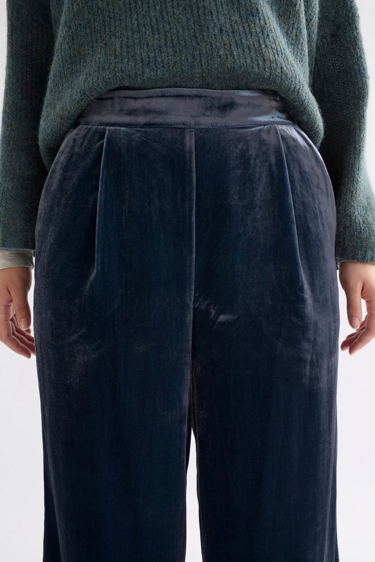 ELK | Suuri Wide Leg Pant - Blue Steel