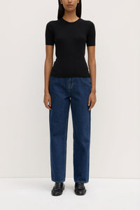 Assembly Label | Amira Knit Tee - Black