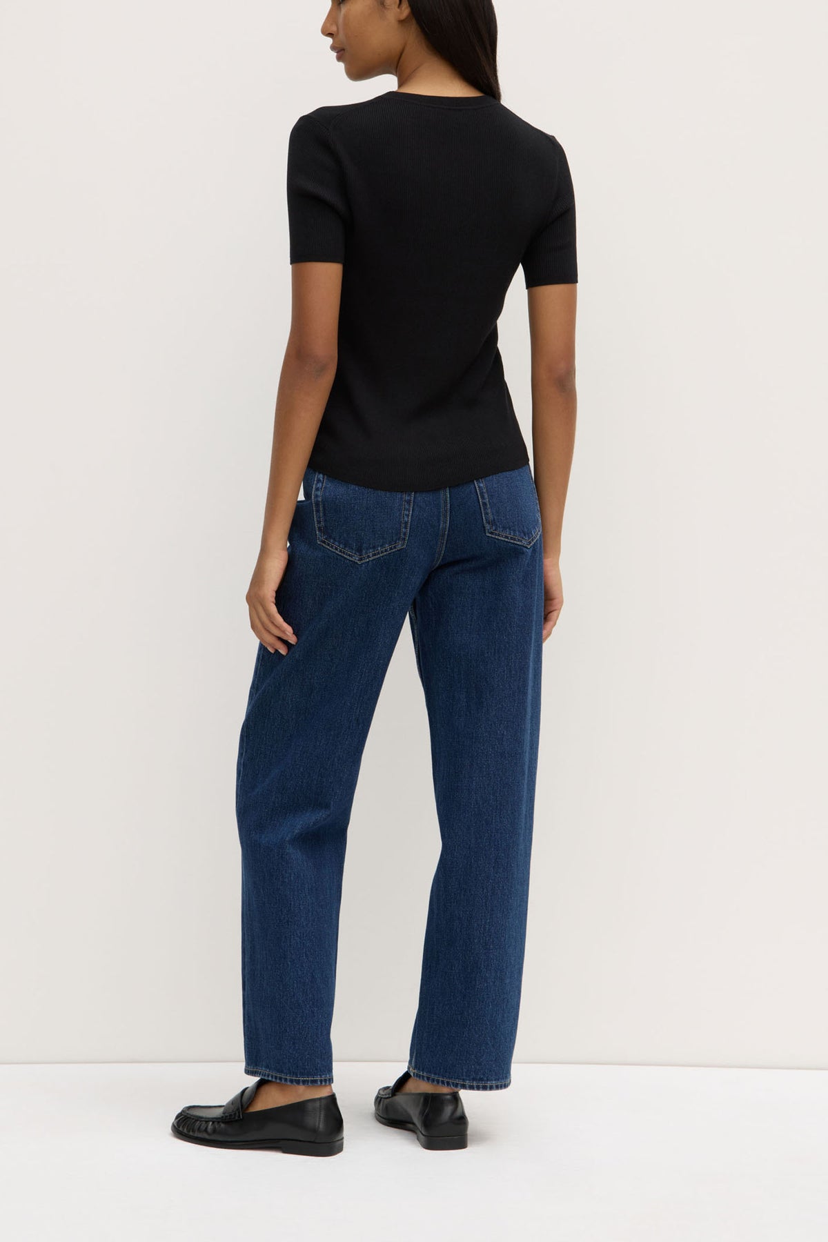 Assembly Label | Amira Knit Tee - Black