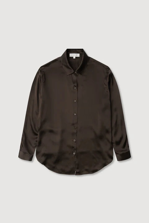 Assembly Label | Pippa Silk Shirt - Bronze