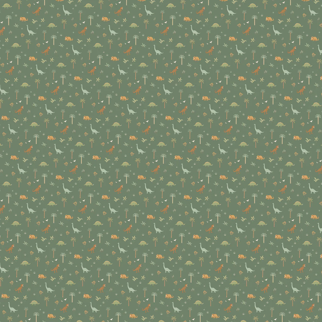 Fox & Fallow | Dinos Organic Fitted Cot Sheet