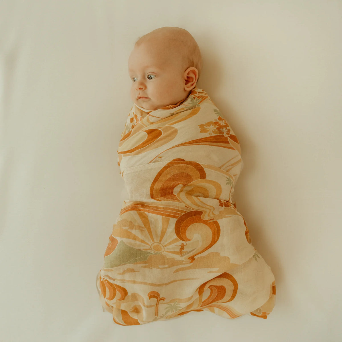 BANABAE | RAINBOW SLIDER BAMBOO / ORGANIC COTTON SWADDLE