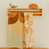 BANABAE | RAINBOW SLIDER BAMBOO / ORGANIC COTTON SWADDLE