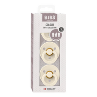 BIBS Dummies | Try-It Collection 3pk - Ivory Newborn