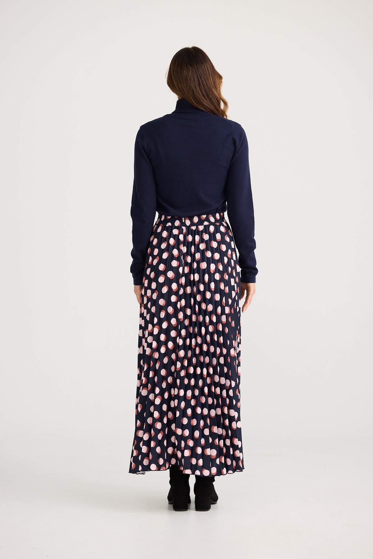 Brave + True | Alias Pleated Skirt - Spot