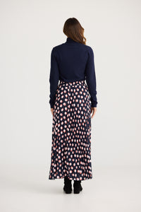 Brave + True | Alias Pleated Skirt - Spot