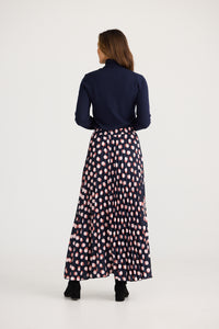 Brave + True | Alias Pleated Skirt - Spot
