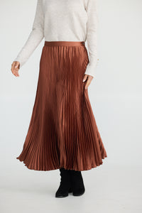 Brave + True | Identity Skirt - Chestnut