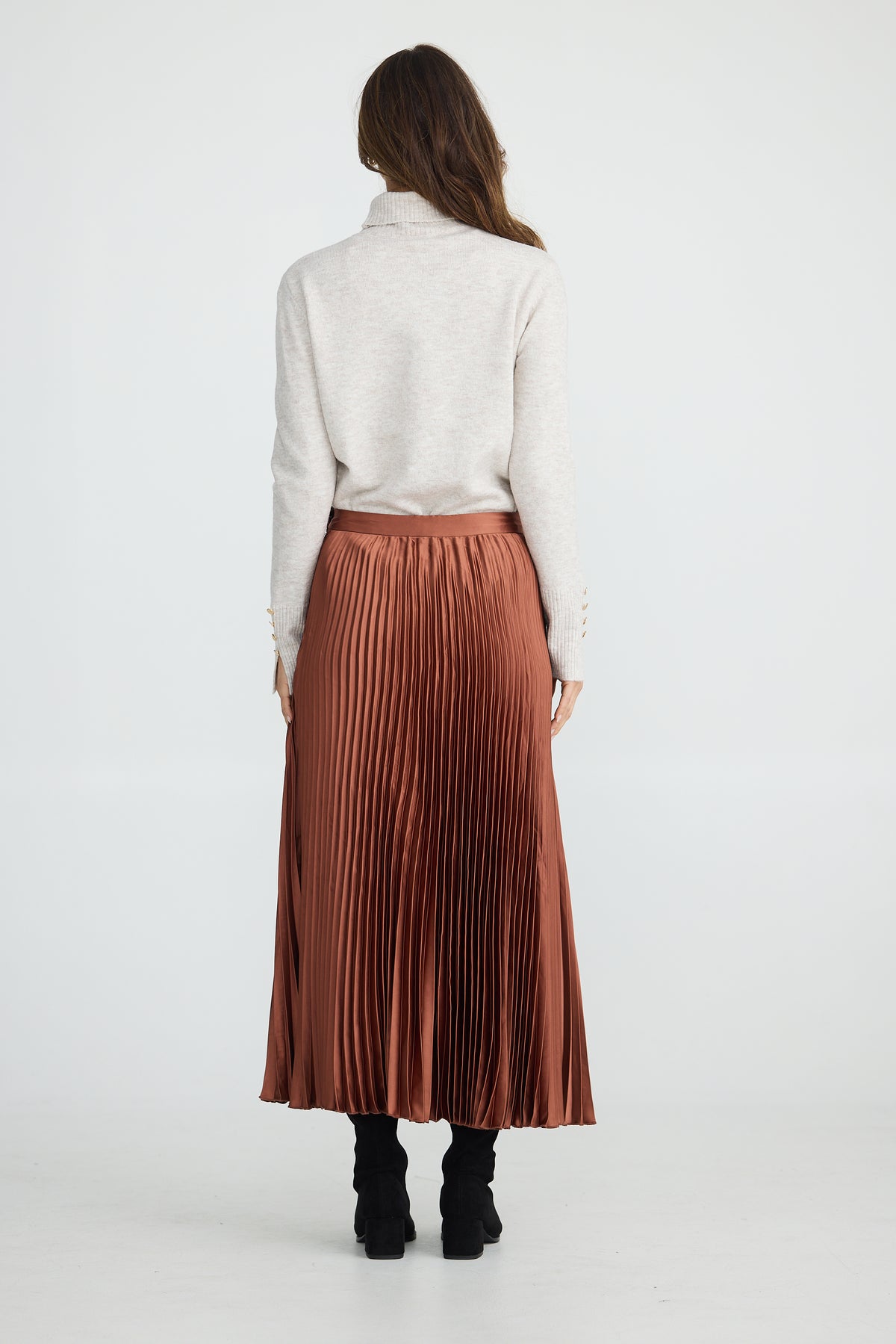 Brave + True | Identity Skirt - Chestnut