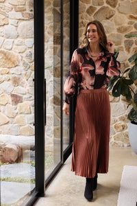 Brave + True | Identity Skirt - Chestnut