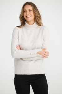 Brave + True | Pilot Knit - Oat Marle