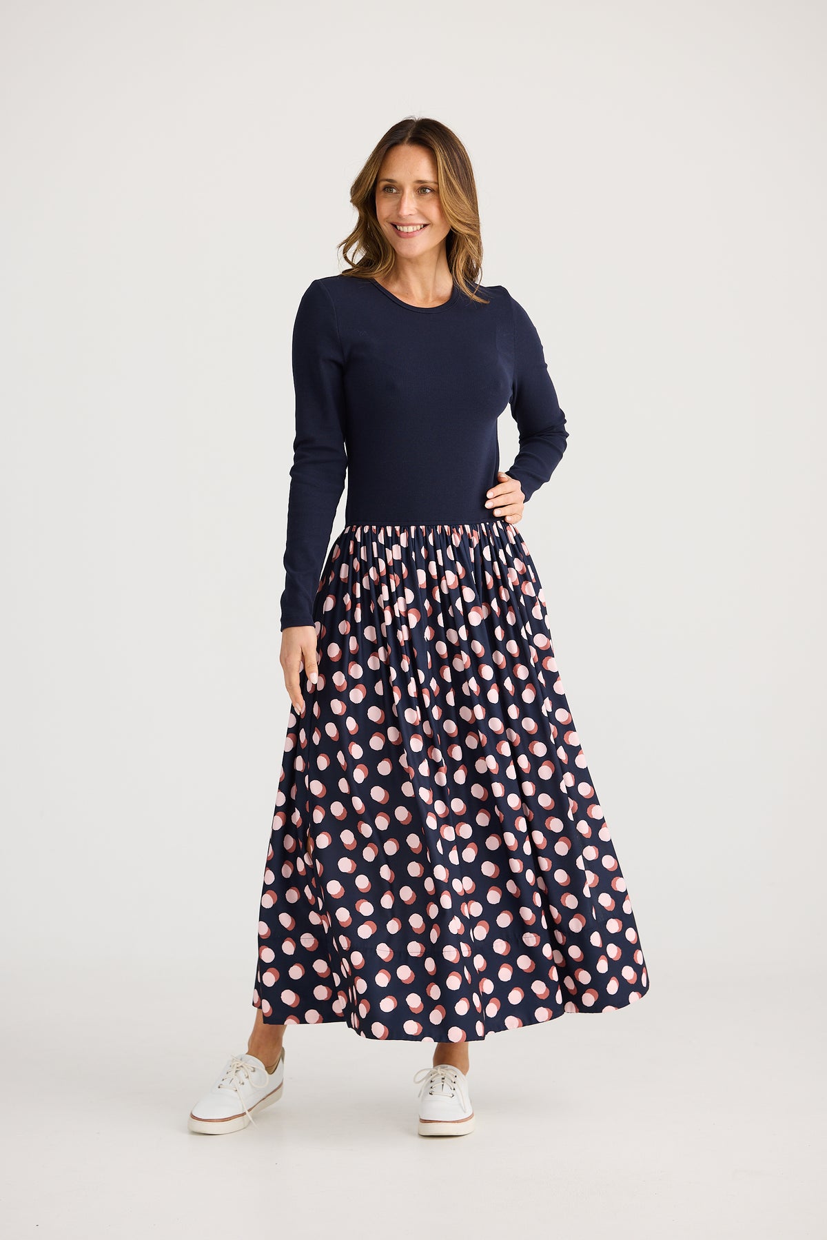 Brave & True | Daphne Dress - Irregular Spot