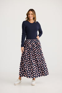 Brave & True | Daphne Dress - Irregular Spot