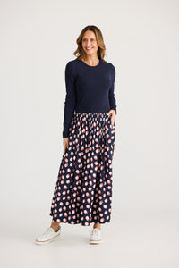 Brave & True | Daphne Dress - Irregular Spot