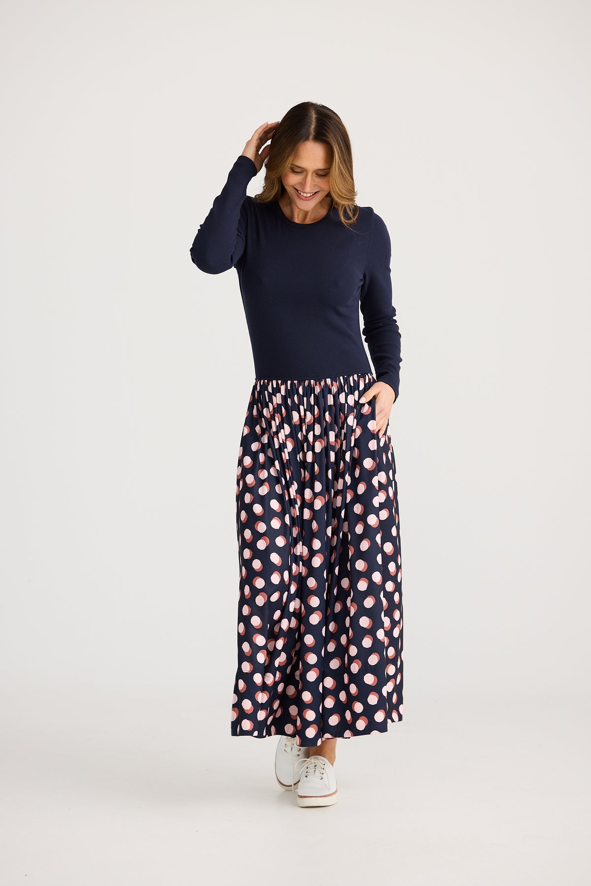 Brave & True | Daphne Dress - Irregular Spot