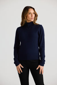 Brave & True | Skye Knit - Navy