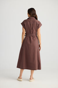 Brave + True | Portia Dress - Chocolate