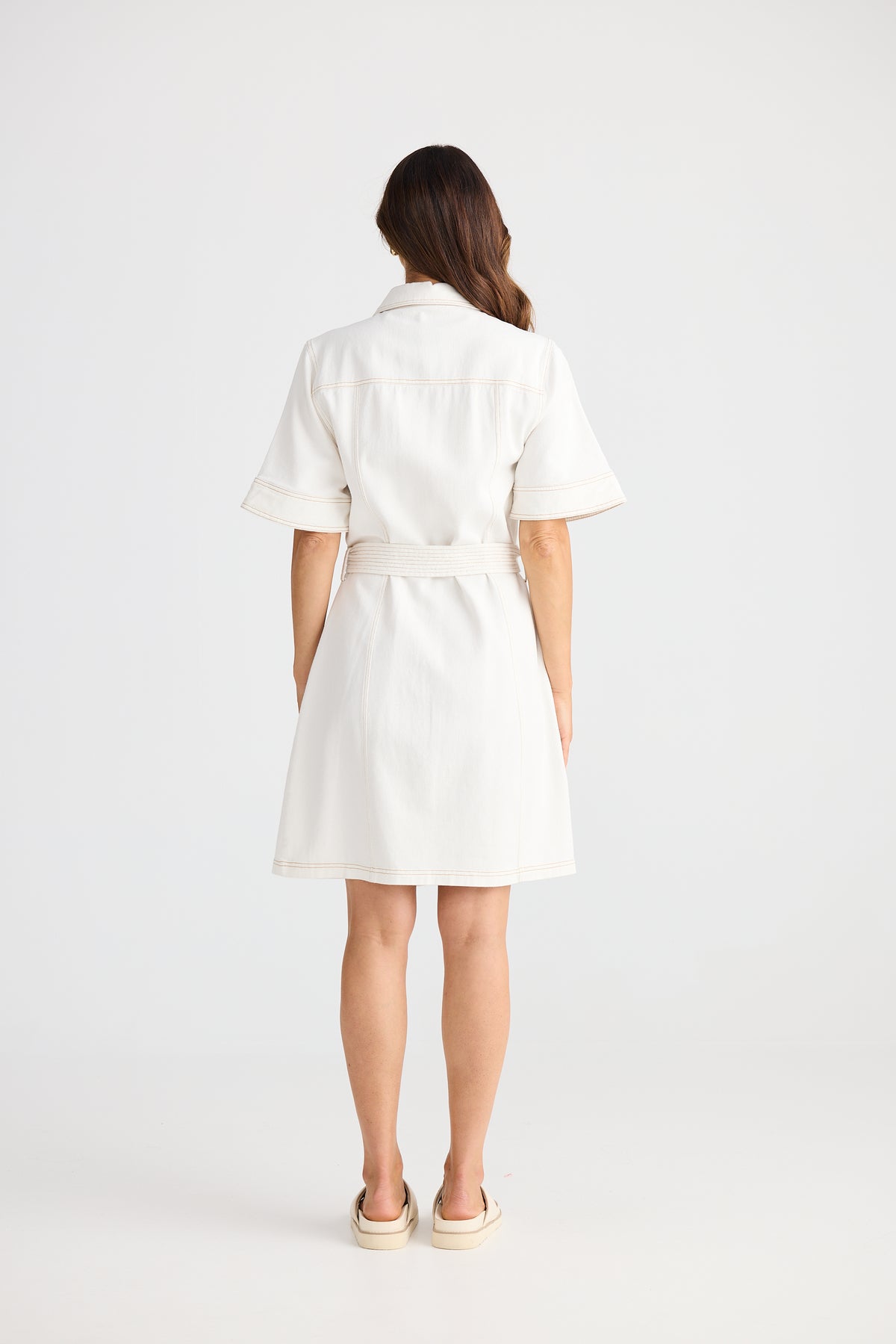 Brave + True | Leroy Dress - Milk