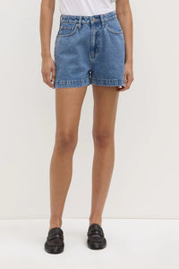 Assembly Label | Boxy Denim Short - Dark Stone