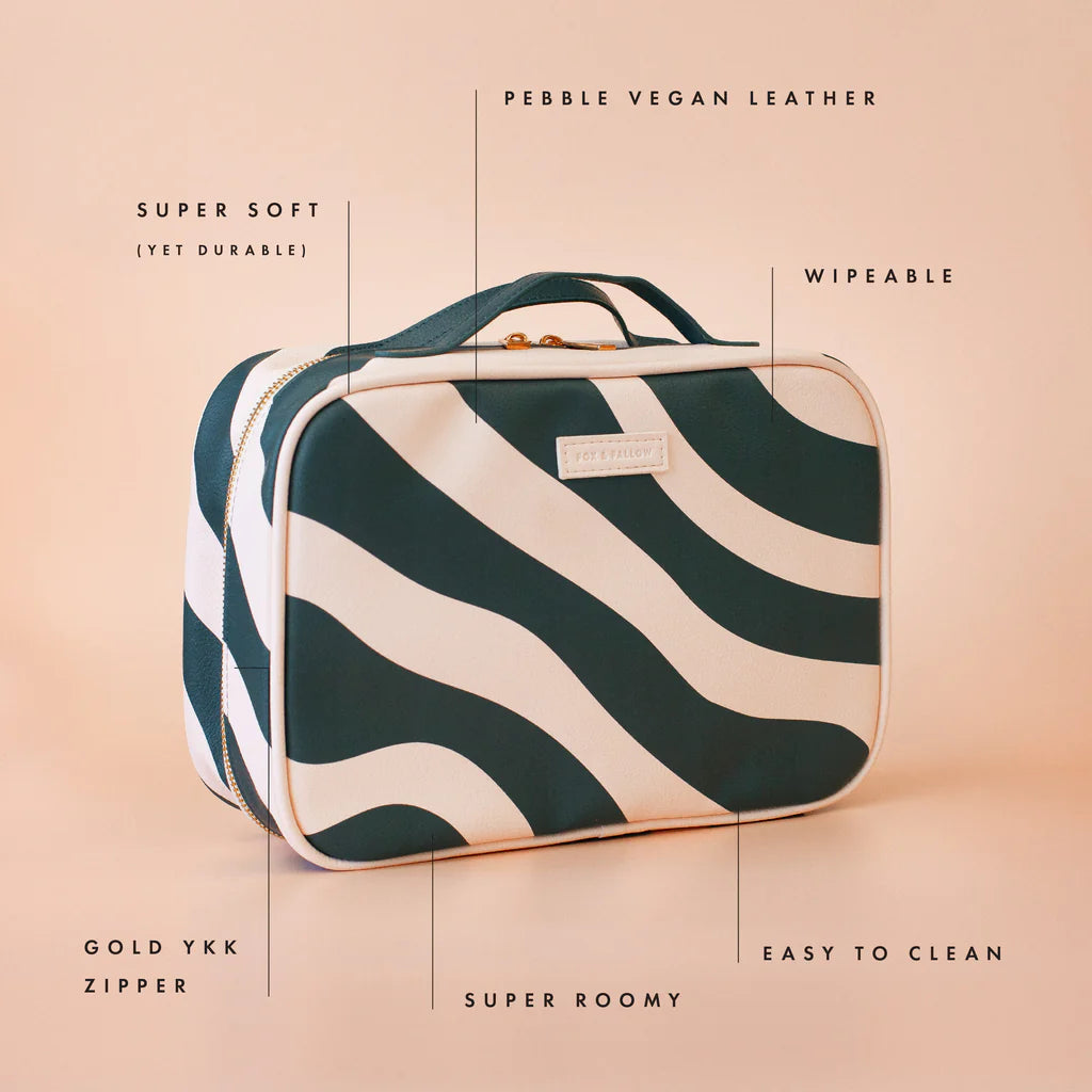 Fox + Fallow | Forest Swirl Cosmetic Bag
