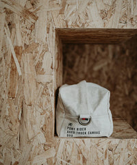 Pony Rider | Escapee Toiletry Bag | Upcycled - Natural