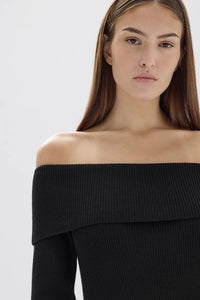 Assembly Label | Cari Off-Shoulder Merino Wool Top