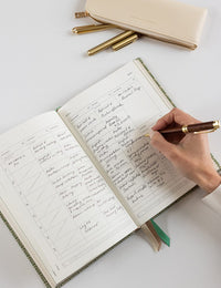 Bespoke Letterpress | 2026 Teachers Desktop Planner - Finch Bramble