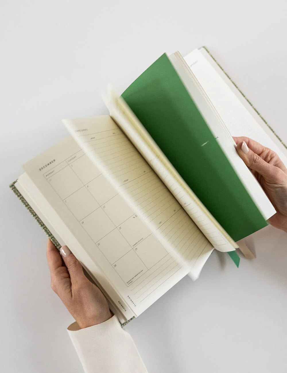 Bespoke Letterpress | 2026 Teachers Desktop Planner - Finch Bramble