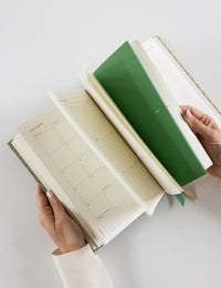 Bespoke Letterpress | 2026 Teachers Desktop Planner - Finch Bramble