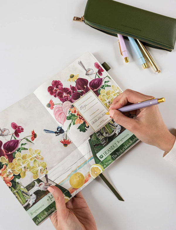 Bespoke Letterpress |  2026 Weekly Planner Notebook - Fairy Wren