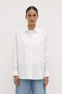 Assembly Label | Marigold Poplin Shirt - White