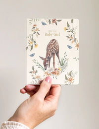 Bespoke Letterpress | Hello Sweet Baby Girl
