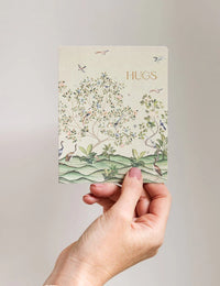 Bespoke Letterpress | Hugs - Spring Landscape