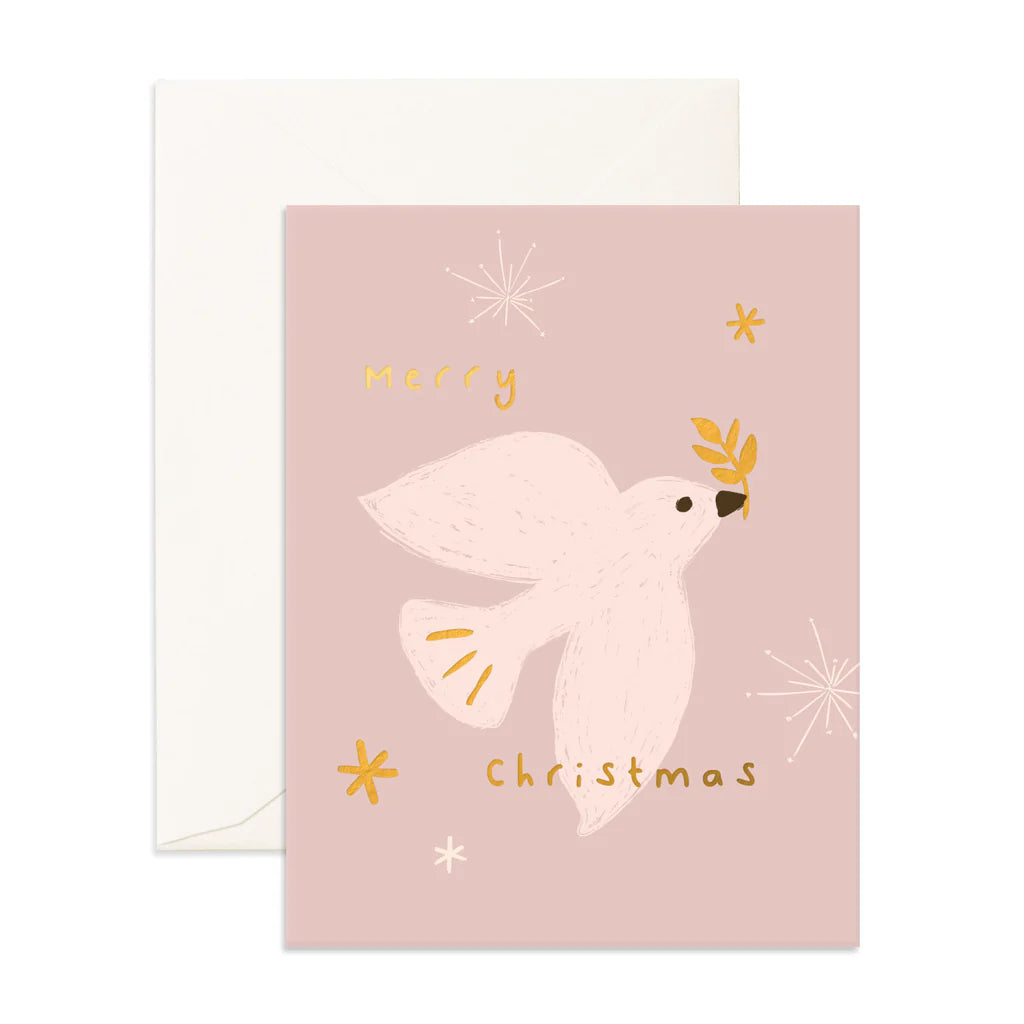 Fox & Fallow | Christmas Dove Greeting Card