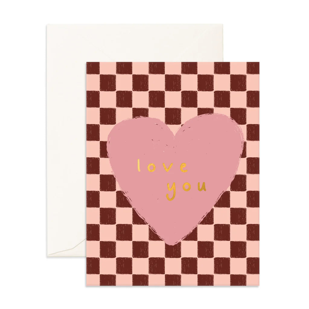 Fox & Fallow | Love You Checks