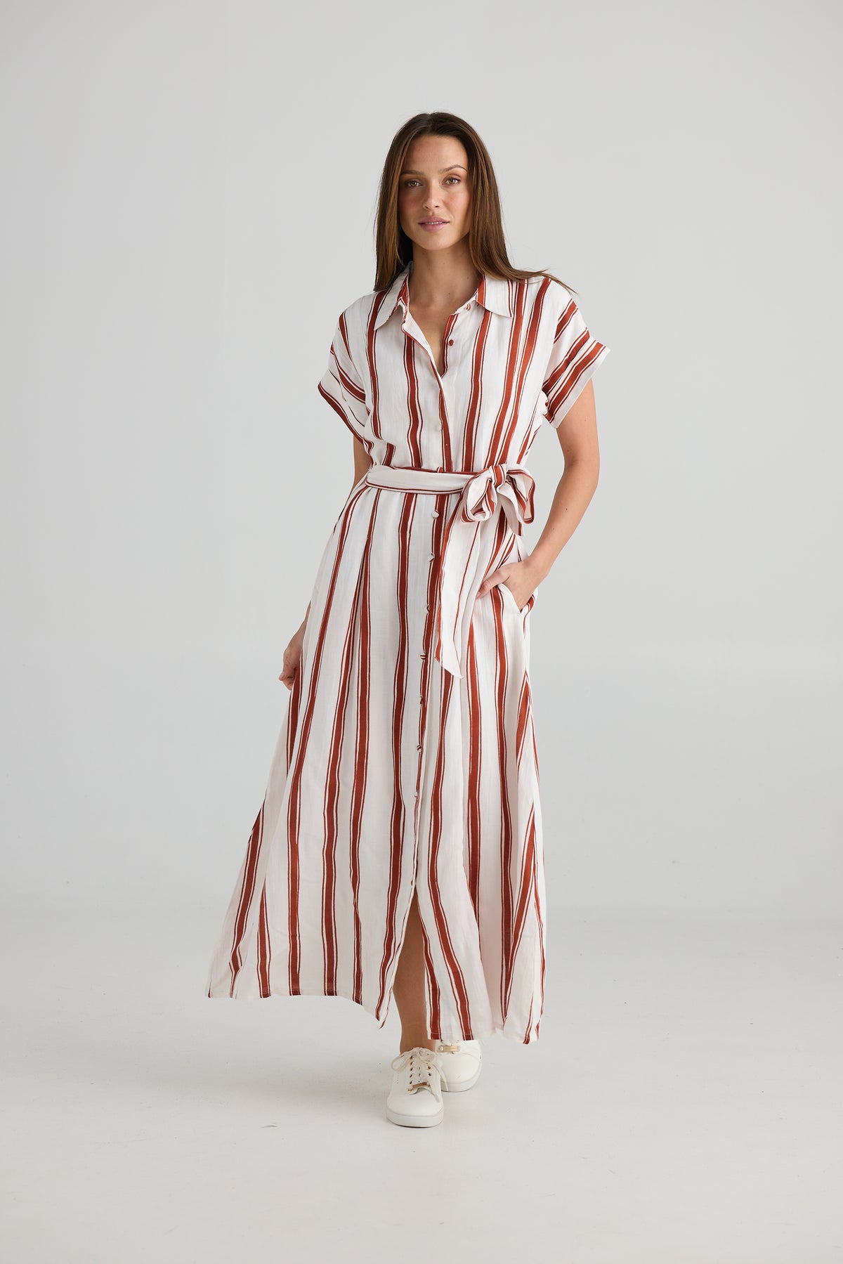 Holiday | Cordelia Dress - Drifter Stripe