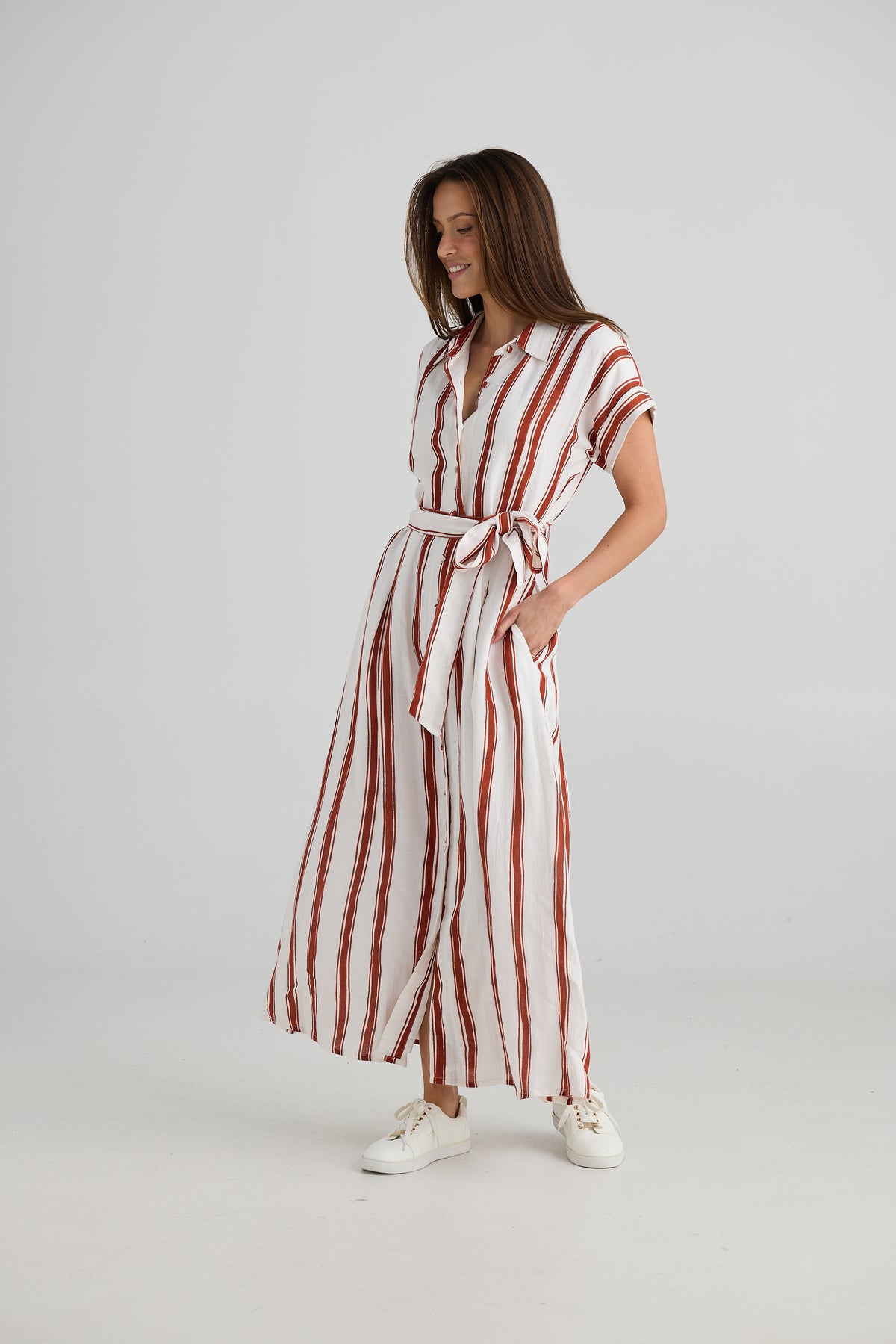 Holiday | Cordelia Dress - Drifter Stripe