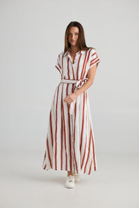 Holiday | Cordelia Dress - Drifter Stripe