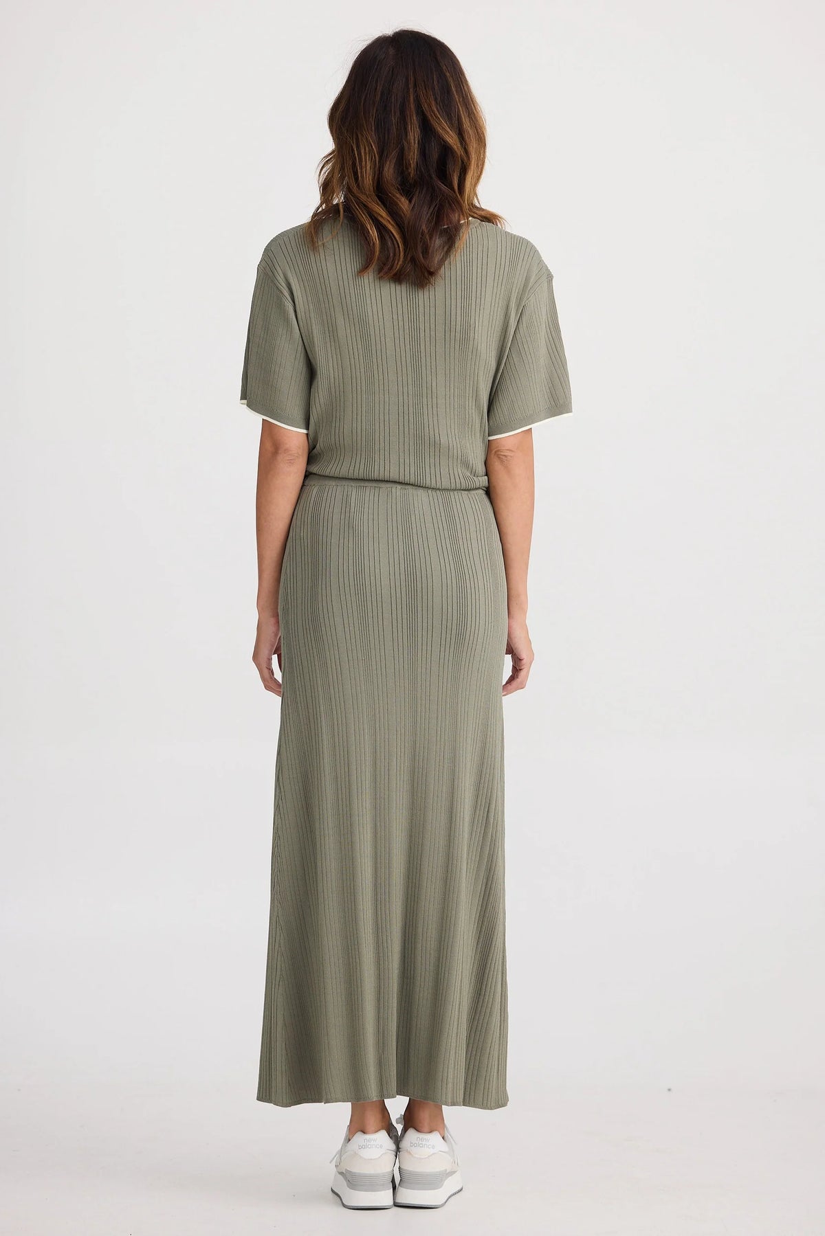 Holiday | Bungalow Knit Skirt - Moss