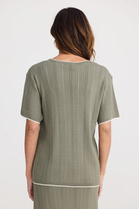 Holiday | Attic Tee - Moss