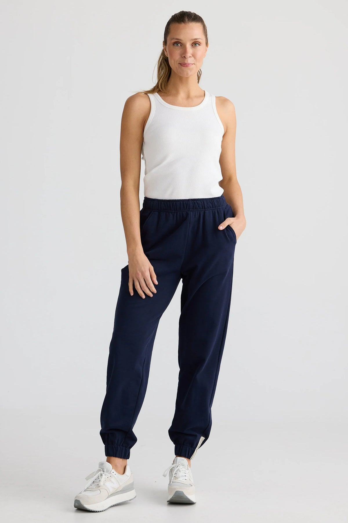 Home Love | Walk Up Trackies - Navy